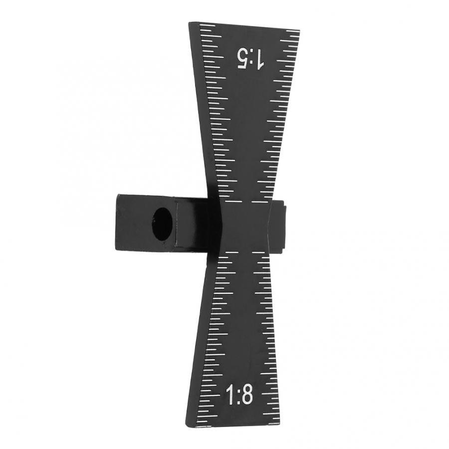 Timmerman Gereedschap Ferramentas Para Marceneiro Houtbewerking Zwaluwstaart Marker Hout Gewrichten Gauge Tool Met Schaal 1:5/1:8 Esquadro