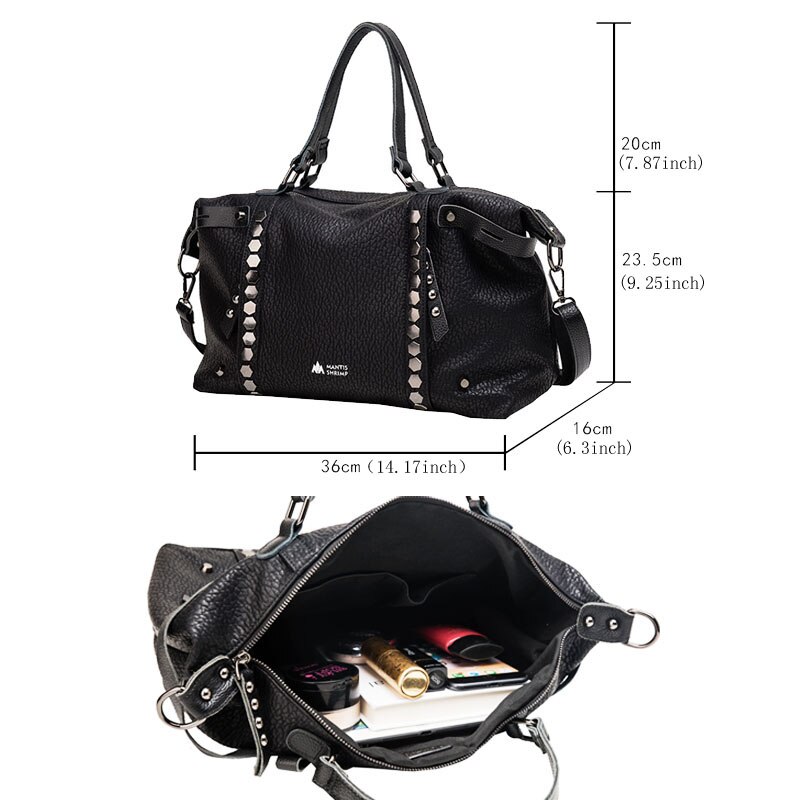 Niet Totes große große PU leder lässig Tote frauen schulter taschen handtasche Weiche umhängetaschen für frauen Boston