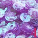 2500 pcs 6mm Transparante Pailletten Cup Ronde Pailetten Naaien Decoratie Accessoires: Purple