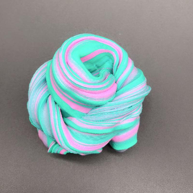 plastice clay 60ml Fluffy Foam Slime Putty Stress Relief Magic MultiColor Slime Sludge Cotton Mud Toy slime toys antistress toys