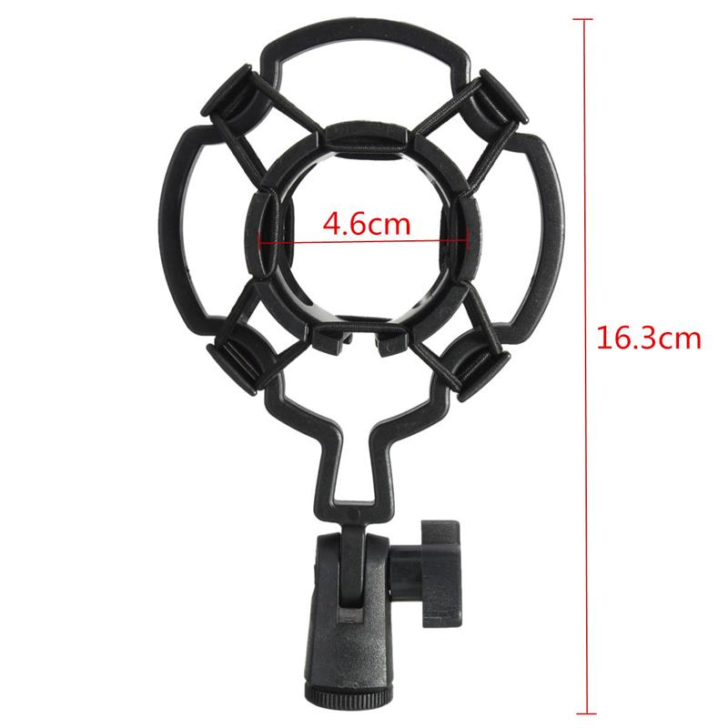 Universele Professionele Condensator Microfoon Mic Shock Mount Houder Studio Opname Beugel Voor Grote Diaphram Mic Clip