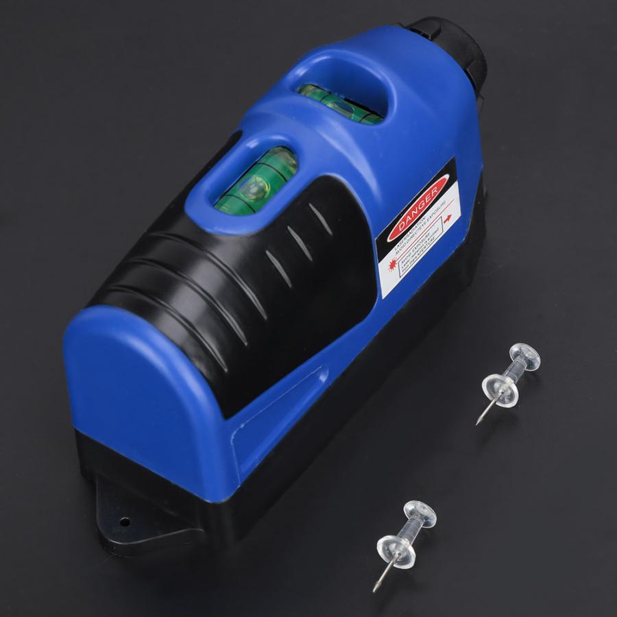 Waterpas mini multifunctionele laserlijngeleider waterpas laser aardingselektrode instrument niveaumeting