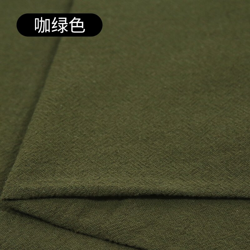 50cm*130cm/Piece, Solid Color Washed Cotton Linen Fabric,Linen Pants,Clothing Decoration Curtain Cloth,DIY Handmade Material: 18