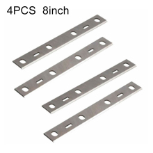 4PCS 8inch Wood Planer Blades For Woodstar PT85 HSS Kity PT8500 Scheppach HT850 Woodworking Power Tools Parts