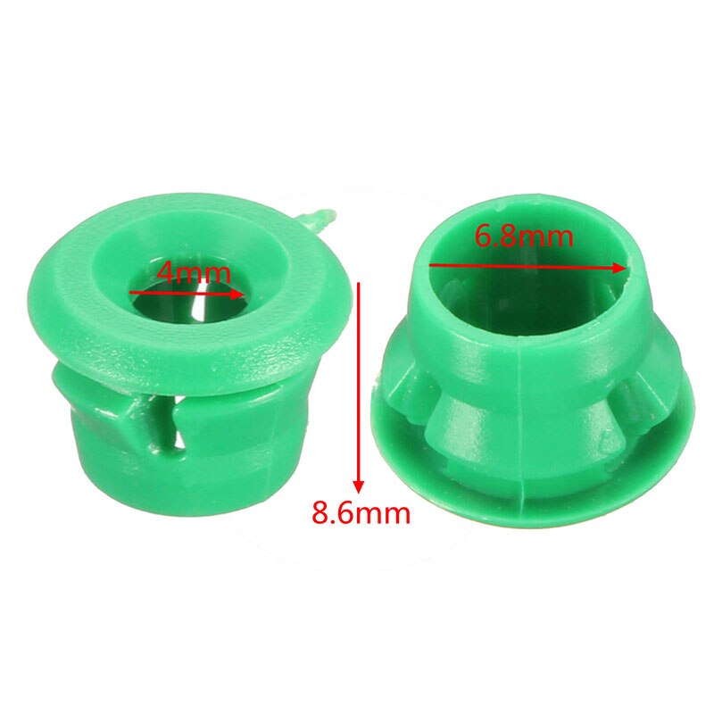 Clips 20x jupe de garniture latérale BMW | Clips pour BMW jupe de garniture E30 E32 E36 E46, meilleur plastique vert accessoires de voiture