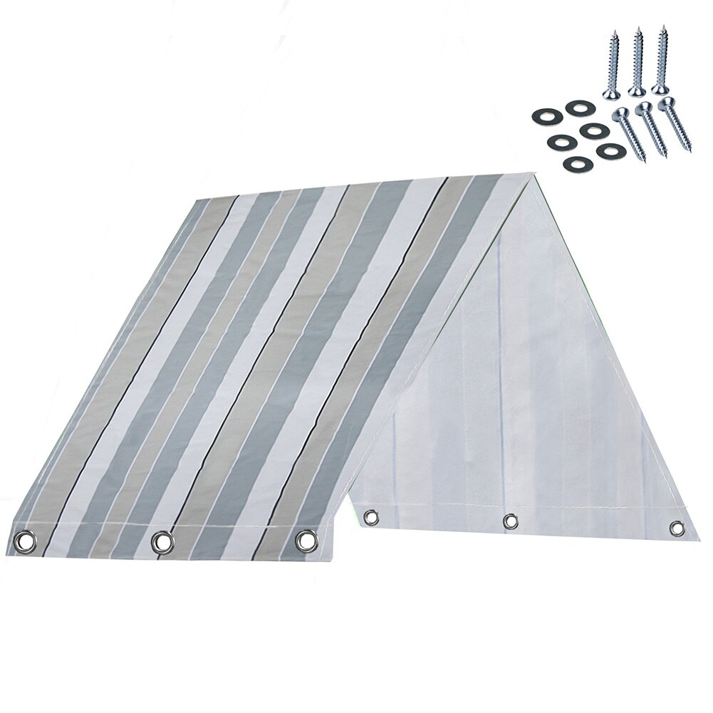 Swingset Schaduw Waterdichte Cover Speeltuin Dak Tarp Achtertuin Vervanging Luifel Uv Proof Stof Voor Swing Set, Balcony228x109cm