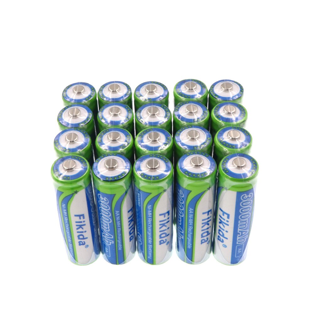 4-20 PCS 1.2V 3000mAh AA NIMH Rechargeable Batteries Ni-MH Rechargeable aa Battery For Toys Camera Microphone
