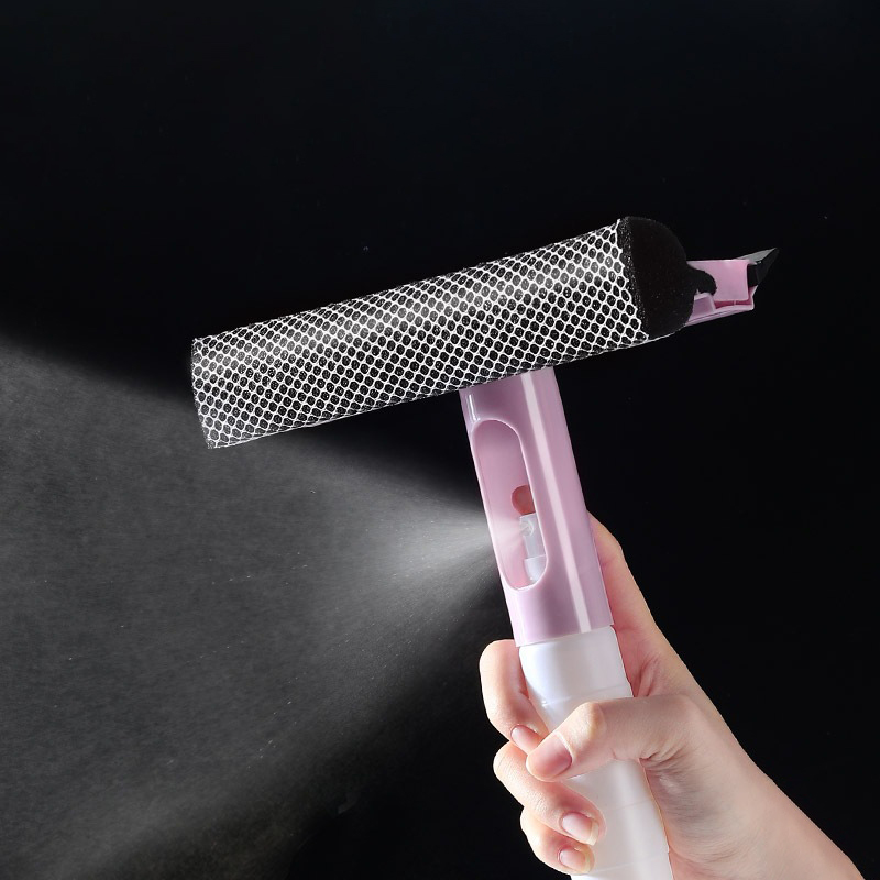 3-in-1 Spray Schrapen Veeg Raamwisser Glasreiniger Ruitenwisser Schraper Schoonmaken Douchewisser voor Huishoudelijk Schoonmaken Tool