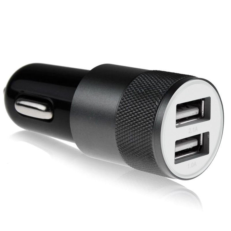 Dual 2 Usb-poorten Autolader Universele Intelligente Opladen Mini Usb Car Charger Voor Iphone Samsung Android Telefoon #2