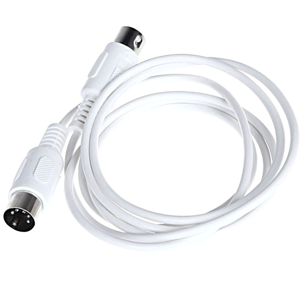 Cable de extensión de edición de música MIDI línea de teclado electrónico Cable de conexión de cinco pines Cable de órgano electrónico