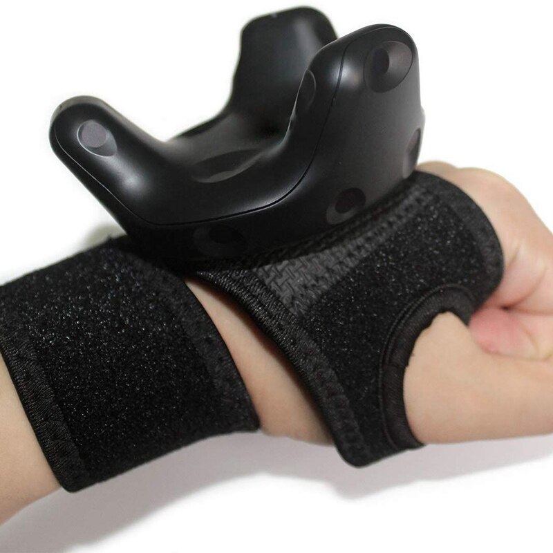 Amvr fixação cinta rastreador palma banda para htc vive rastreador, faixa de mão para 3d vr capacete realidade virtual acessórios do jogo