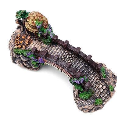 Aquarium Decoratie Aquarium Brug Landschap Ornamenten Pavilion Boom Hars