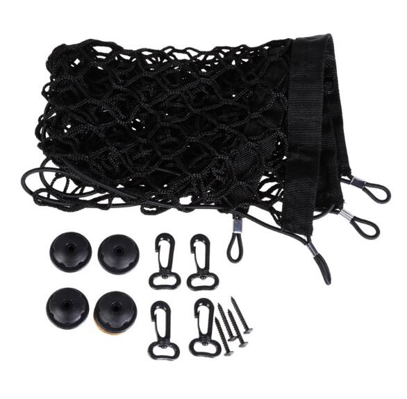 3 Size Universal Car Nylon Elastic Mesh Trunk Cargo Net Storage Organizer Pocket For Car