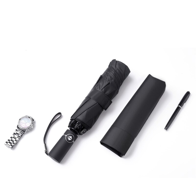 Academy Zon Bescherming Draagbare Paraplu Reizen Vouwen Luxe Automatische Parasol Paraplu Regen Vrouwen Sombrilla Ambrella BW50YS: style8     Reverse