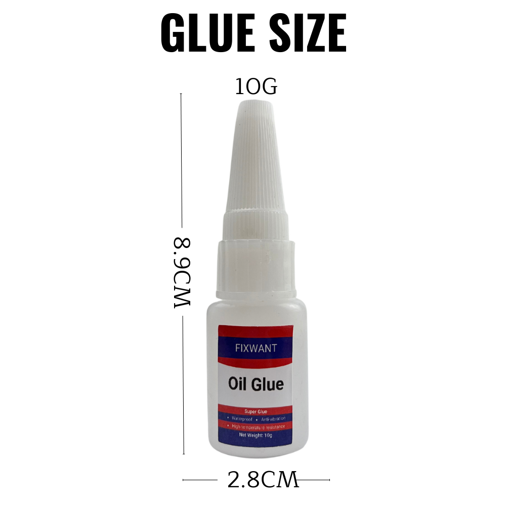 10G/35G Universeel Lassen Hoge Sterkte Olielijm Superlijm Sterke Lijm Plastic Hout Keramiek Metaal Waterdichte Lijm: WHITE