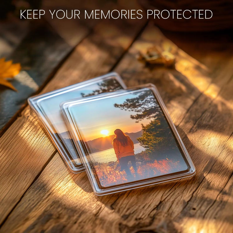 12/20/40 szt. Puste Ramki na Zdjęcia, Wkładane Magnesy na Lodówkę, mini Magnetyczne Ramki na Zdjęcia na Lodówkę, 2x3,03 cala