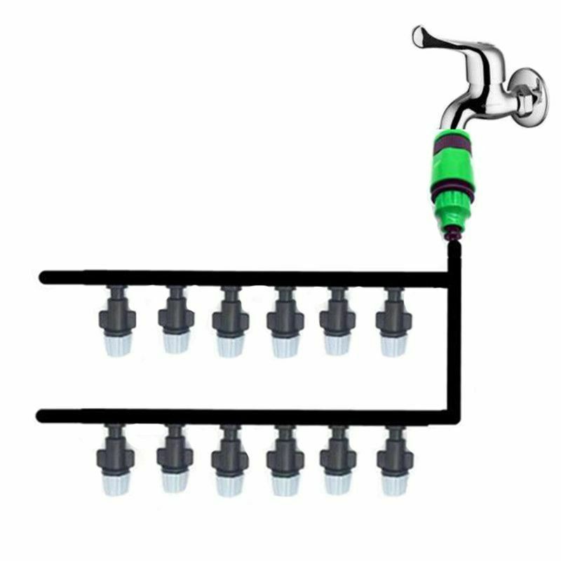 Automatic Irrigation Water Kits Outdoor Garden Sprayer Cooling System Mist Nozzles Sprinkler For Home Greenhouse Flower