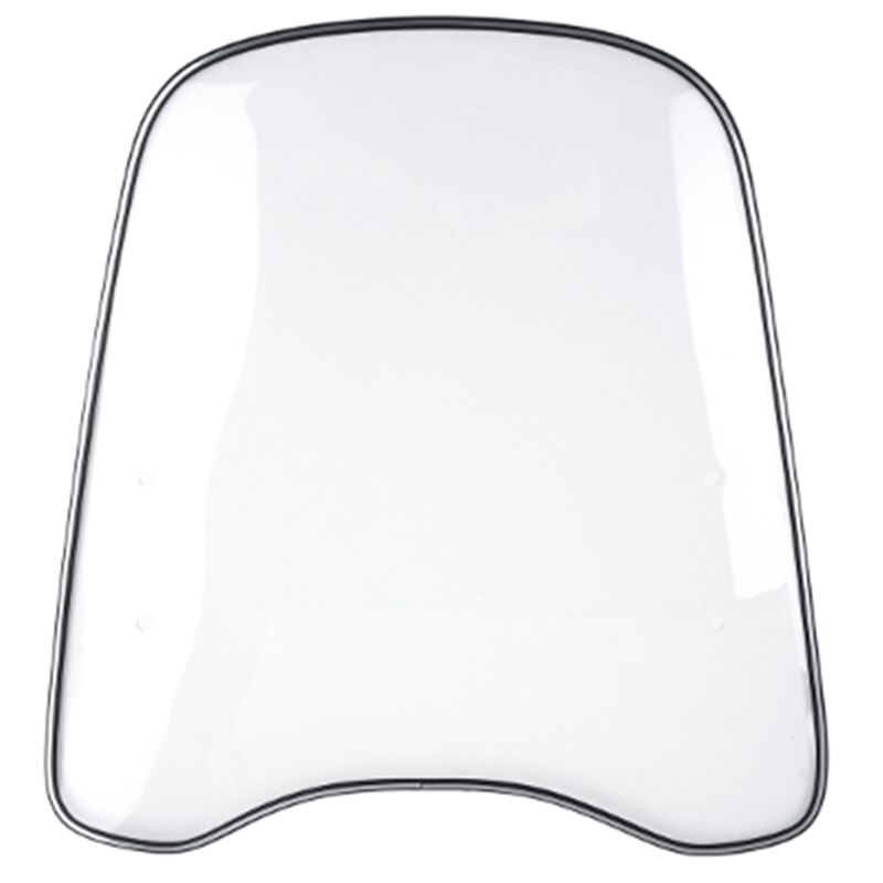 -motorfiets windscherm verlengspoiler windscherm verbreed rand winddeflector voor universele motorfiets: Default Title