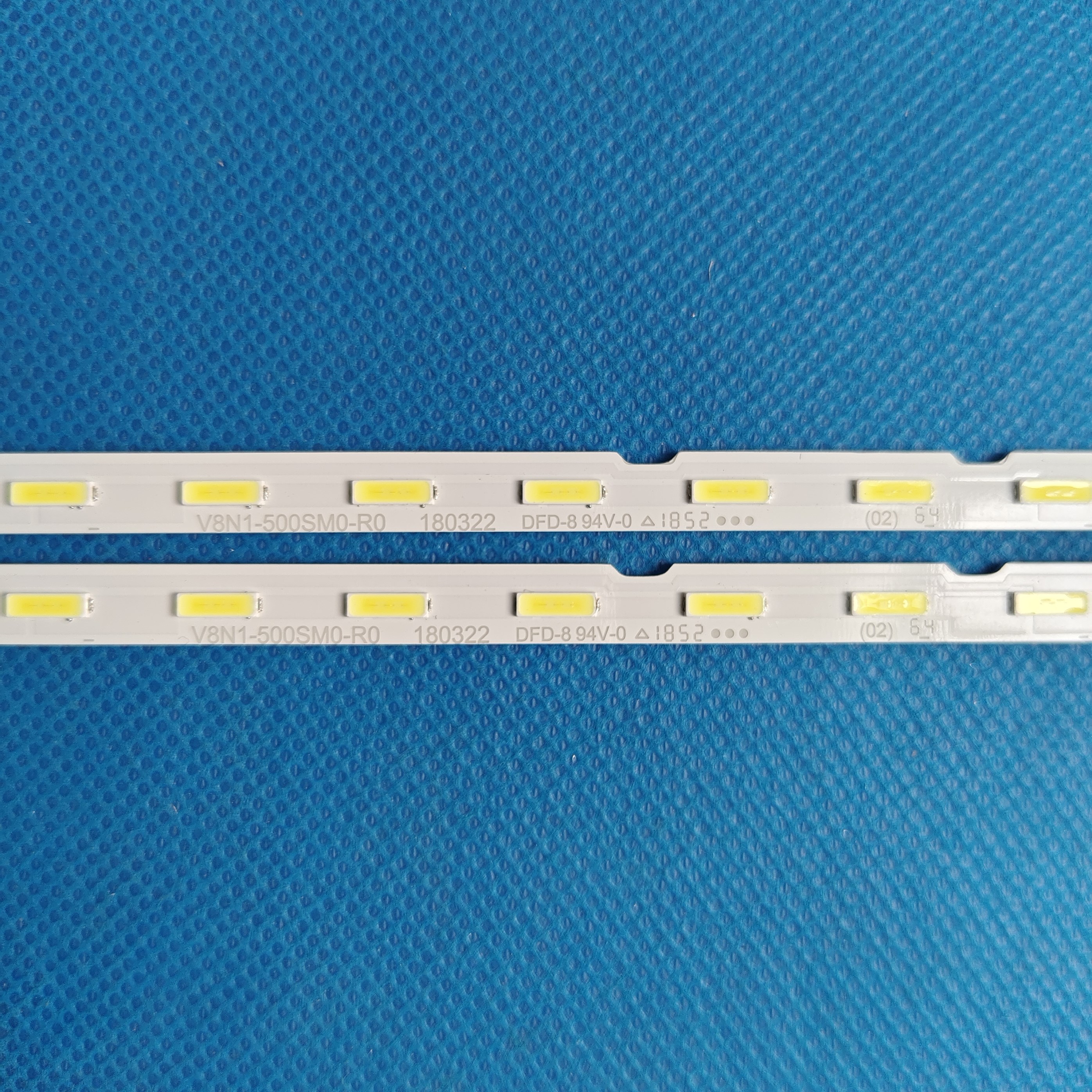 Led strips for  bn96-45952a ue50 ru 7105k ue50 ru 7025k un50 ru 7400 un50 ru 7100 ue50 nu 7099 ue50 ru 7092u un50 nu 7300 ue50 ru 7100 ua50 ru 7100