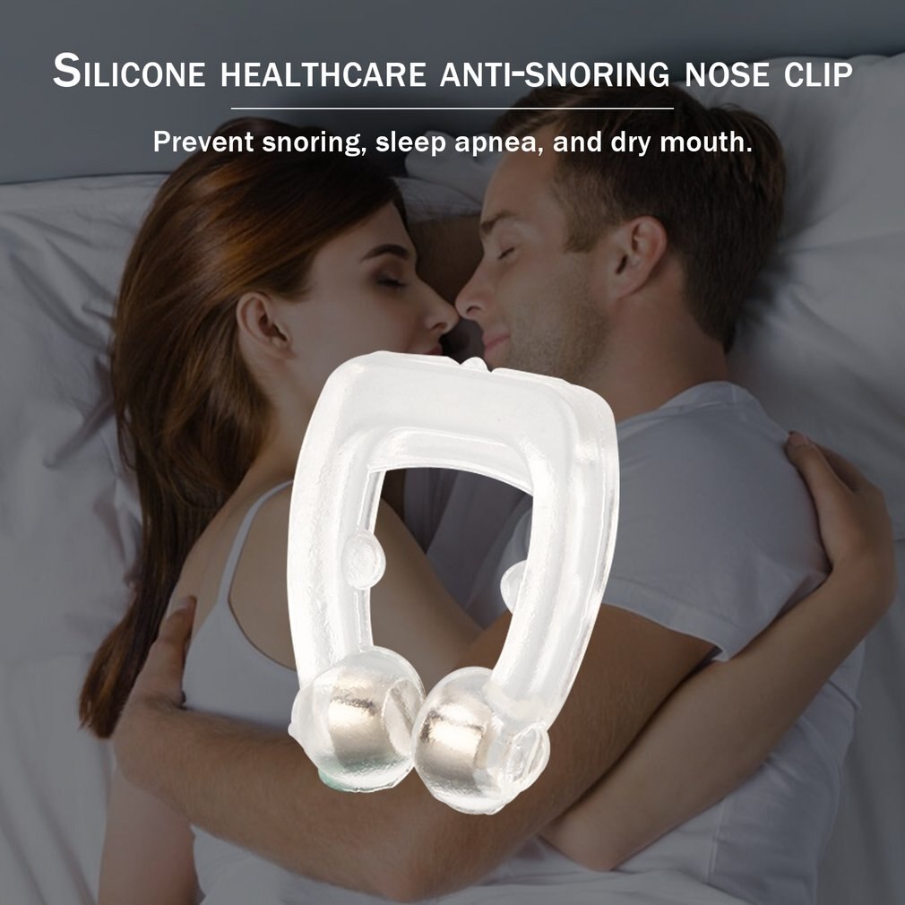 1 stk anti snorke næseklemme natsøvn anti snorke klip til at stoppe snorken