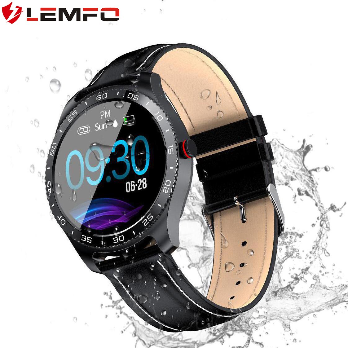 Z11 Smart Horloge Mannen Vrouwen IP67 Waterdicht Hartslag Bloeddruk Lemfo Smartwatch Voor Huawei Horloge Gt 2