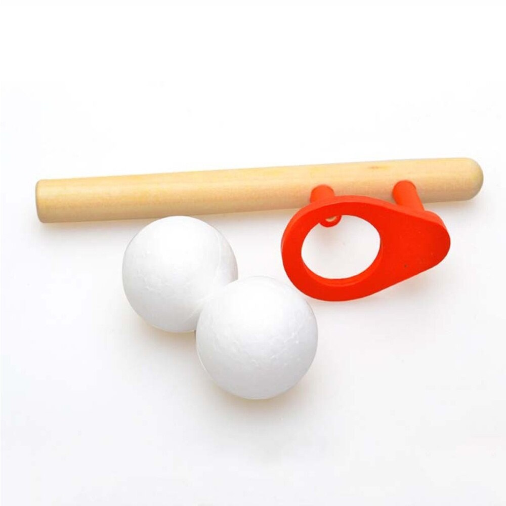 Sports de plein air pour enfants jouets drôles boule de mousse magique tuyau de bois boule flottante jeu coup jouet jonglage Balance balles jeux