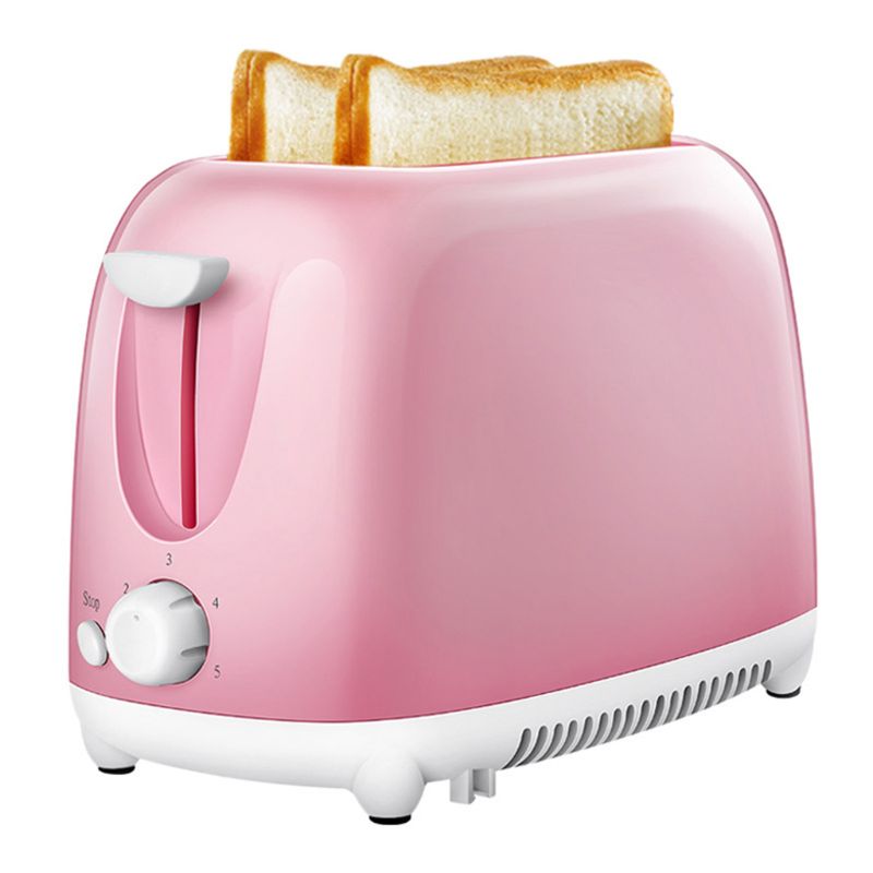 Tostadora automática de acero inoxidable de 2 rebanadas tostadora de pan de calentamiento rápido M2EE