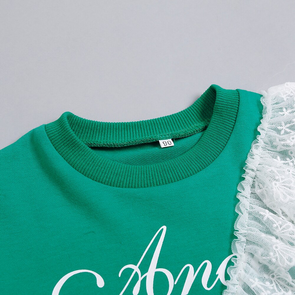 YOYOSHOW autunno e inverno nuovo maglione della ragazza di modo vestiti della ragazza outfit 1-5 anni di età della ragazza di inverno del maglione del bambino ragazza di autunno vestiti