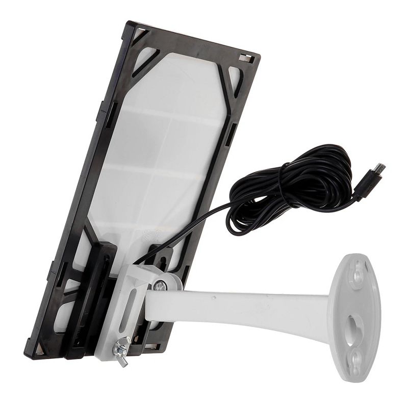 mini pannello solare 20W impermeabile per telecamera di sicurezza IP caricabatterie esterno per banca di energia solare con cavo di ricarica micro USB 5M/16Ft 5V