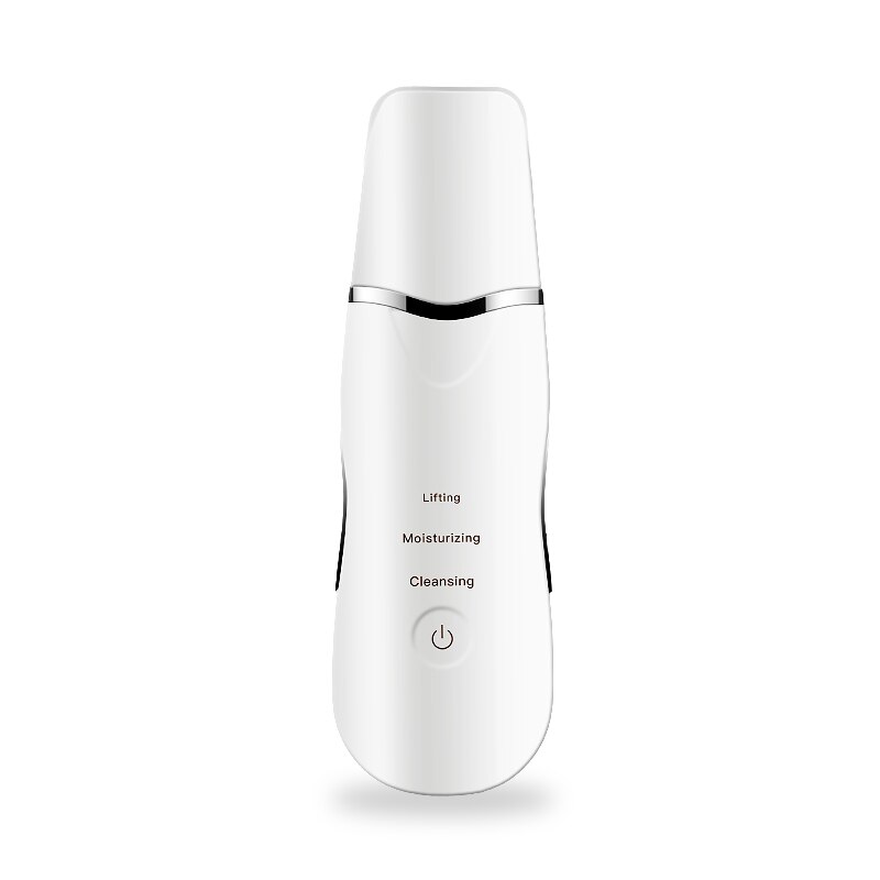 Ultrasonic Ion Deep Cleaning Skin Scrubber Peeling Shovel Facial Pore Cleaner Blackhead Remover Face Lifting USB Rechargeable