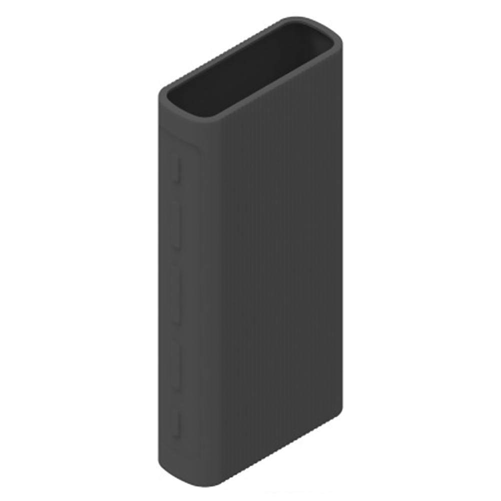 Funda protectora de silicona para Xiaomi Power Bank 3, de protección general, cubierta de prevención de caídas, accesorios de 20000mAh