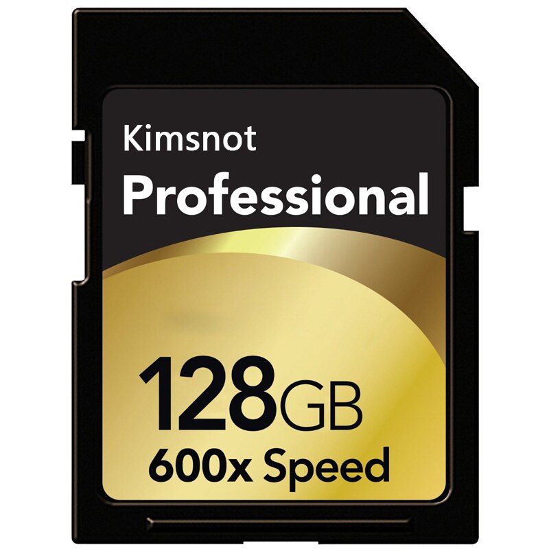 Kimsnot-tarjeta de memoria SDXC de alta velocidad, dispositivo de memoria SD de Clase 10, 16GB, 64GB, 600 GB, 256GB, 90 mb/s, uhs-1For, Canon, Nikon, DSLR, 128x32GB