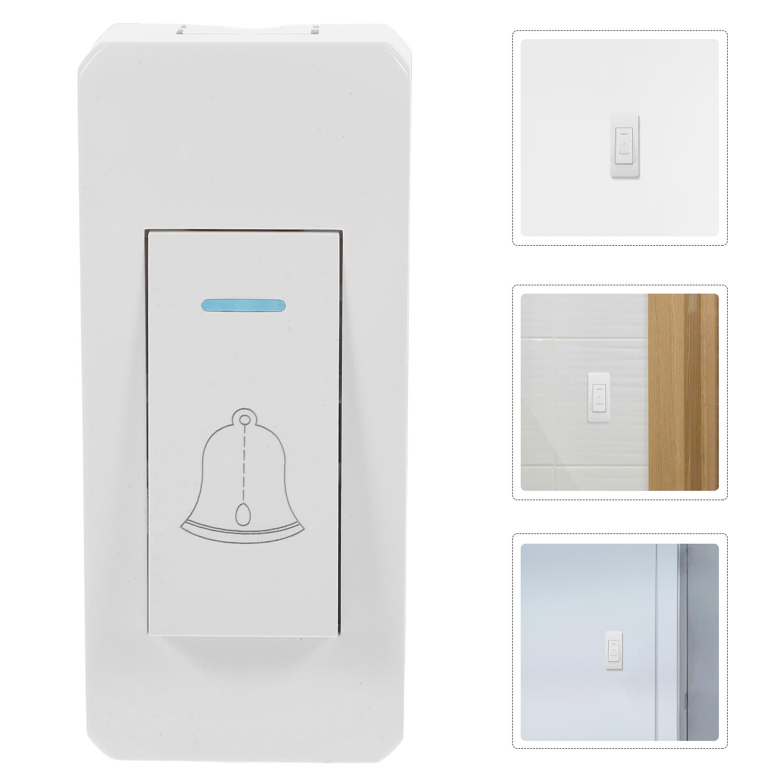 Høy effektbryter kablet ringeklokke kablet utgangsknapp ringeklokkekontroller innendørs garderobeskapdør lyssensorer