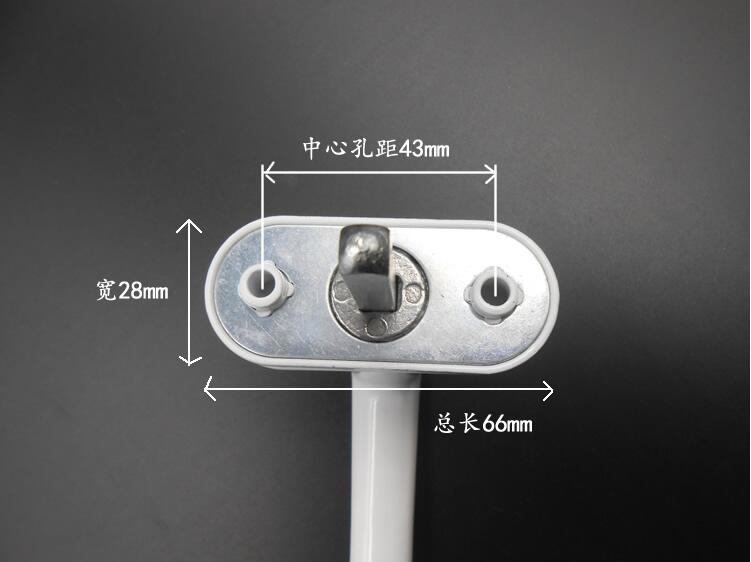 steel door window Metal Handle sliding door turning handle