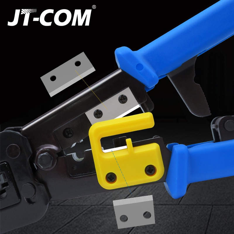 ez rj45 cimping tools blades crimper crimping Cable RJ45 Stripper knife pressing line clamp RJ12 pliers tongs blade tools parts