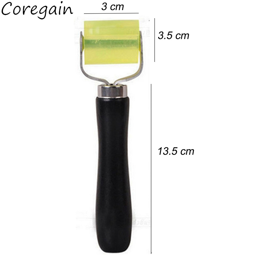 Rodillo de goma para limpieza de puertas y ventanas, raspador de rueda, película de vinilo para coche, papel de envoltura, herramientas de desplazamiento de costura, 3cm, 5cm: Verde