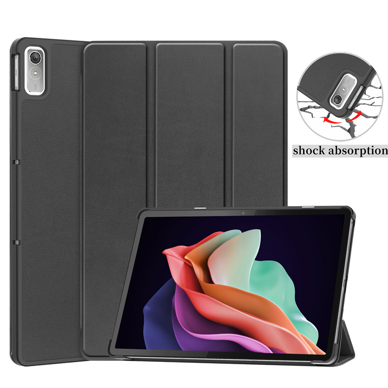 Para Lenovo Tab P11 2. a generación 11,5 funda para tableta 2022 TB350FU soporte plegable funda inteligente para Xiaoxin Pad Plus 2023 funda + película + bolígrafo