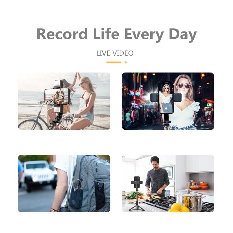FANGTUOSI-estabilizador de cardán de mano para teléfono inteligente, trípode para teléfono móvil, grabación de vídeo