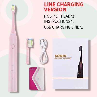 Electric Toothbrush Brosse A Dent Electrique Top Smart Chip Head Replaceable Teeth Brush Tooth Spazzolino Elettrico 5133