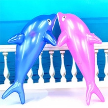 1 Pc. Modeling Leuke Pvc Opblazen Opblaasbare Speelgoed Dolfijn Strand Speelgoed Voor Een Badkamer Wordt 51X20 Cm Speelgoed Voor meisjes En Jongen