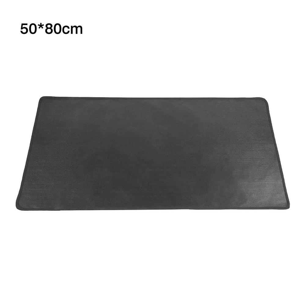 Feuerfesten Teppich Feuerfeste matt Grill Decke Camping Feuerfeste matt Feuerstelle matt Feuerfeste Tuch dauerhaft Schutz Decke: 50x80cm