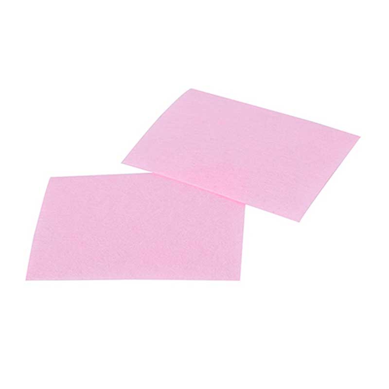 100 Stuks Roze-Pluizende Doekjes Alle Voor Manicure Nagellak Remover Pads Papier Nail Cutton Pads Manicure Pedicure gel Gereedschap