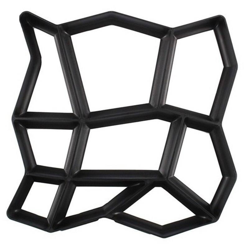 Giardino Pavimentazione Stampo FAI DA TE Muffa Della Muffa Pavimento di Piastrelle di Cemento FAI DA TE Pavimentazione Stampo 2 pacchetto