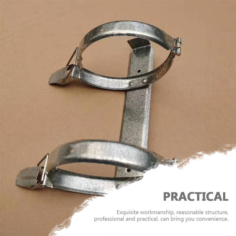 Wall Mounted Fire Extinguisher Hanger Iron Fire Extinguisher Rack for Home