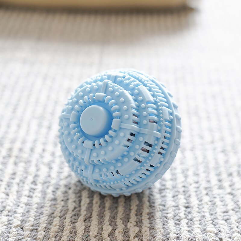 Reusable Laundry Cleaning Balls Magic Anti-winding Clothes Washing Products Machine WashZilla Anion Molecules Cleaning Tools: 1Pcs Random Color
