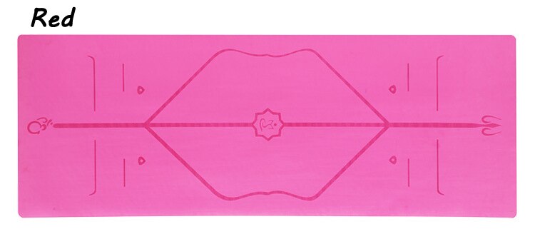 Nowa mata robić jogi 5MM naturalna mata gumowa PU mata robić ćwiczeń antypoślizgowa mata robić jogi