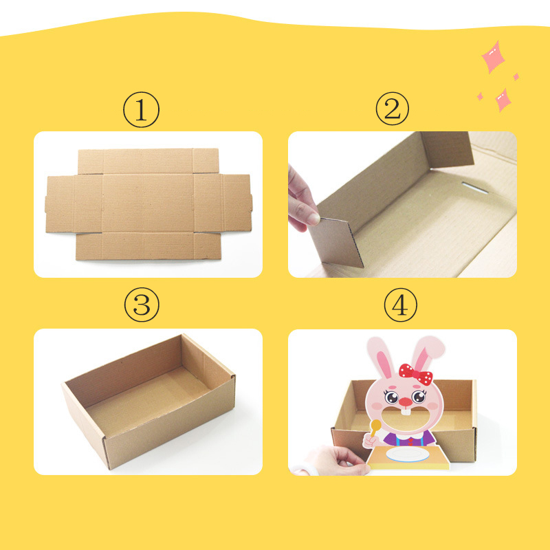 Kindergarten Activity Area Corner Toys Mathematics Play Teaching Aids Feeding Animals Handmade Educational Aids WYW