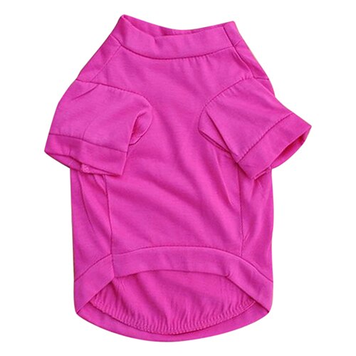 Camiseta informal transpirable con labios de Rosa y Rojo para perro, ropa para cachorros pequeños, primavera y verano, 1 unidad