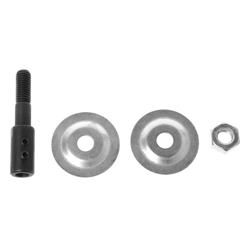Thereisno 5/6/8/10/12/14/16mm Spindle Adapter For Polishing Machine Accessories Shaft Grinder Grinding Wheel Connecting Rod Spindle Adapter Spindle Adapter