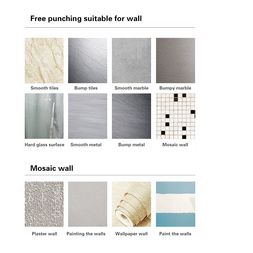 1Pc 30/40/50Cm Aluminium Wand-Badkamer Handdoek Rack Keuken Handdoek Opknoping Bar Thuis levert